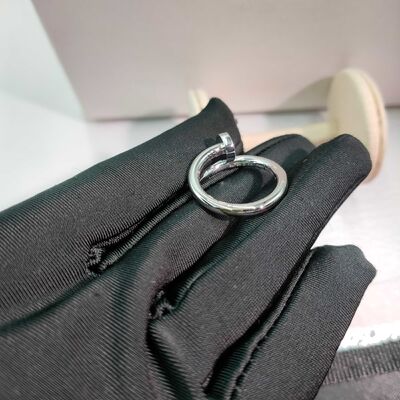 Anillo de oro de 18k y collar de malaquita con 28 diamantes (0.6 Ct)