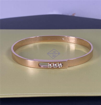 Messika Move Noa Pure Rose Gold 18kt Gold Bangle Bracelet 18 Karat Bracelet