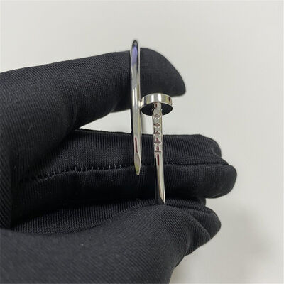 Replica Cartier Juste Un Clou Bracelet 18K White Gold Jewelry 18 Karat Gold master copy