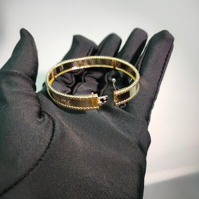 19cm 20cm 21cm 18K Gold Necklaces PerléE Signature Bracelet, Medium Model