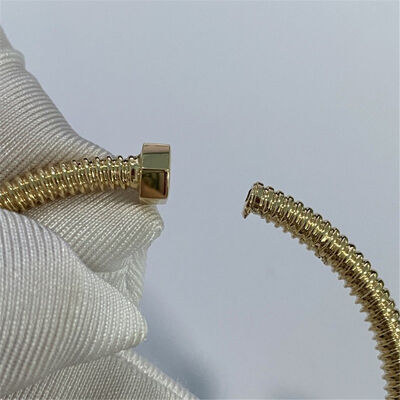 Реплика Ecrou De Cartier 18K Золото Ювелирные изделия 20 см Cartier Любовь Тринити браслет