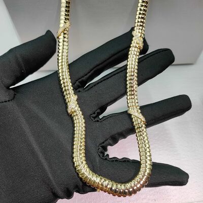 18k Real Gold Plating Star Chain Bracelet With VS Round Cut Diamond And Natural Ruby