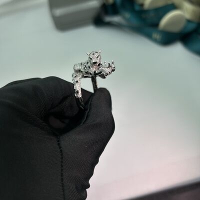 VVS Clarity Prong Setting أفضل مجوهرات فاخرة مخصصة كارتييه